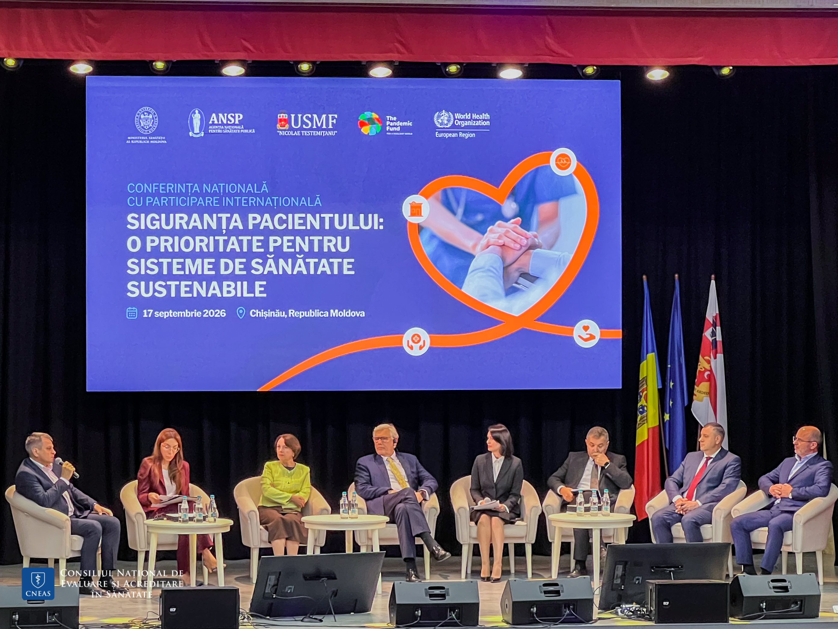 Conferința națională cu participare internațională „Siguranța pacientului: o prioritate pentru sisteme de sănătate sustenabile”